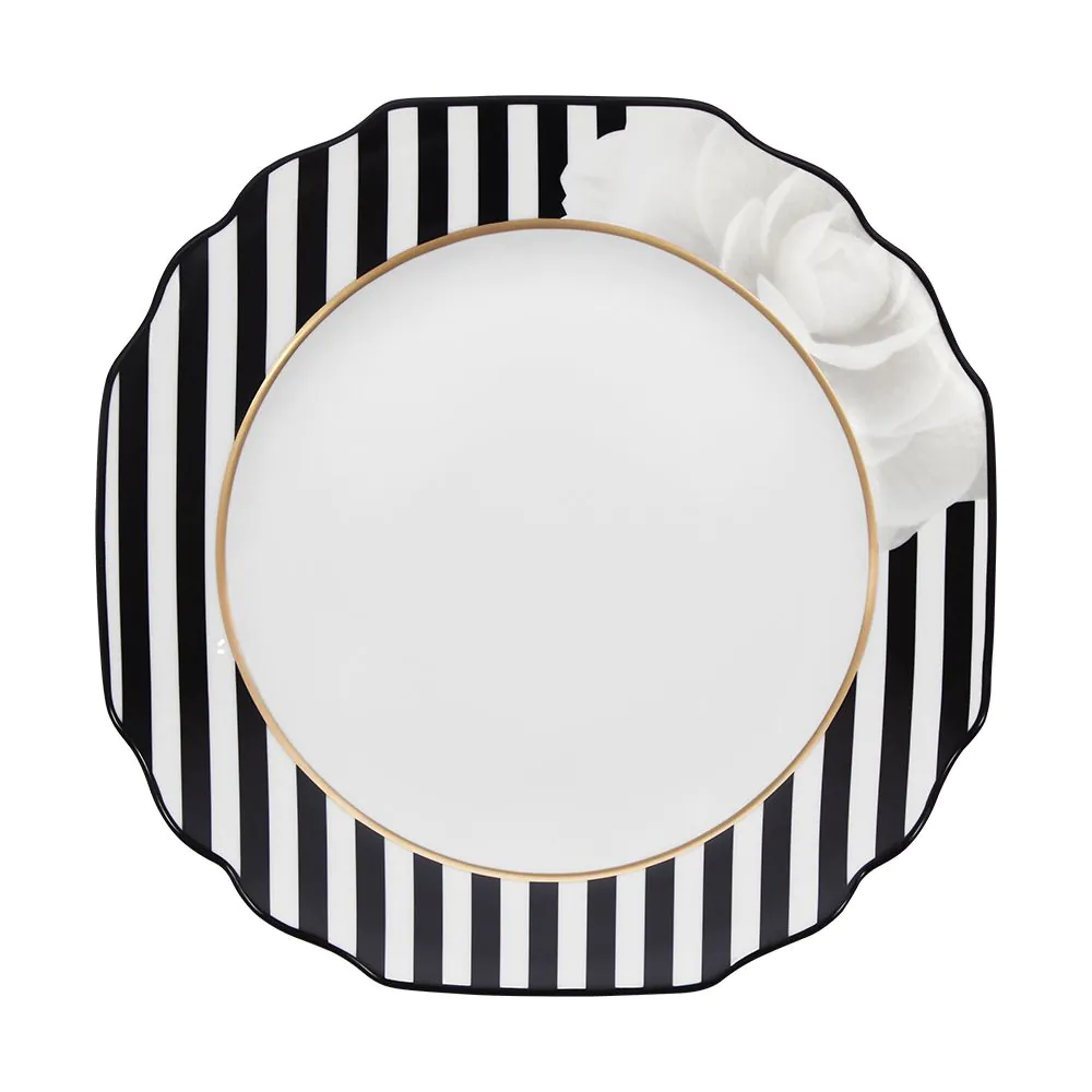 Flat plate Camellia Viena 27cm