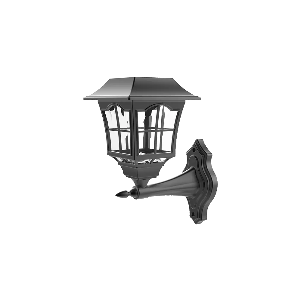 LED solar wall lamp 23357W 0.2W IP44 black LED solar wall lamp 23357W 0.2W IP44 black