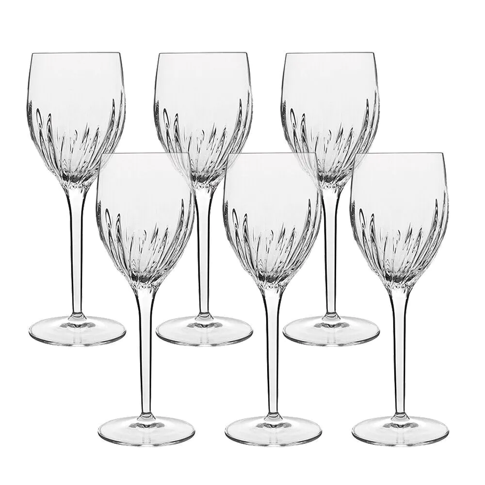 Red wine glasses INCANTO 390ml 6pcs. clear