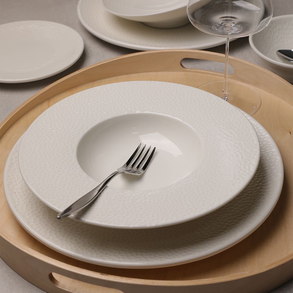 KUTAHYA ОВАЛНА ЧИНИЯ WELLINGTON 28CM 700ML БЯЛА