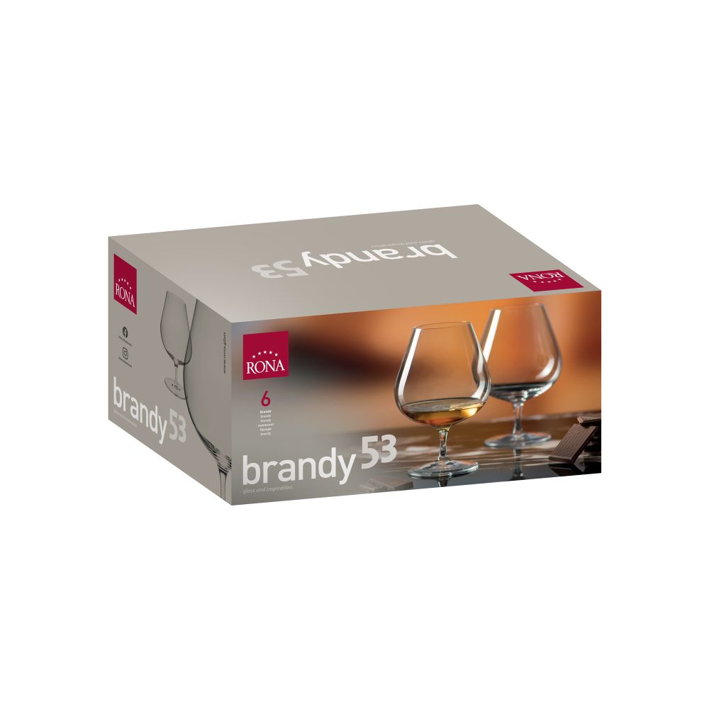 Brandy glasses 7558 530ml. 6pcs.