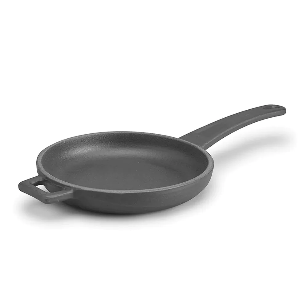 AGNELLI ЧУГУНЕН ТИГАН SLOW-COOK 20CM ЧЕРЕН МАТ