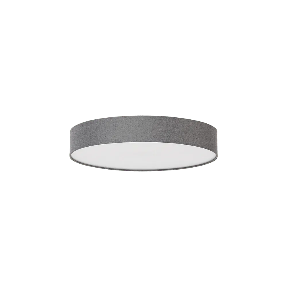 SHELLY LED ceiling lamp 18W with remote control dark grey