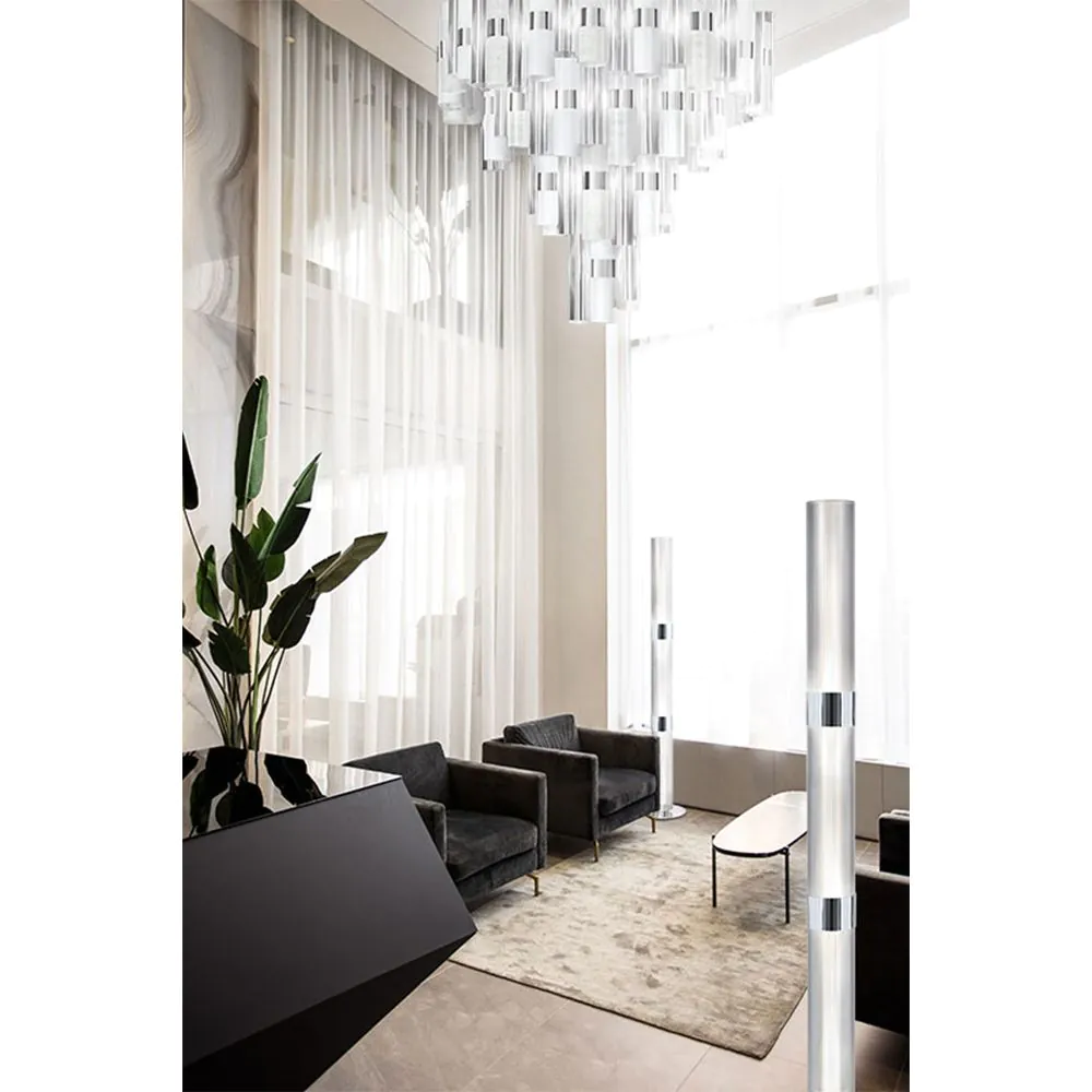 SLAMP ЛАМПИОН LA LOLLO M 3X12W E27 СРЕБРО