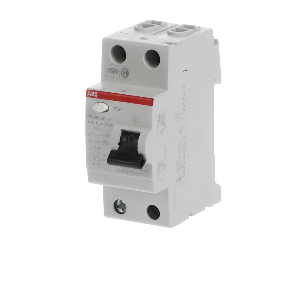 ABB ДТЗ 2P FH202 AC-40A/30MA