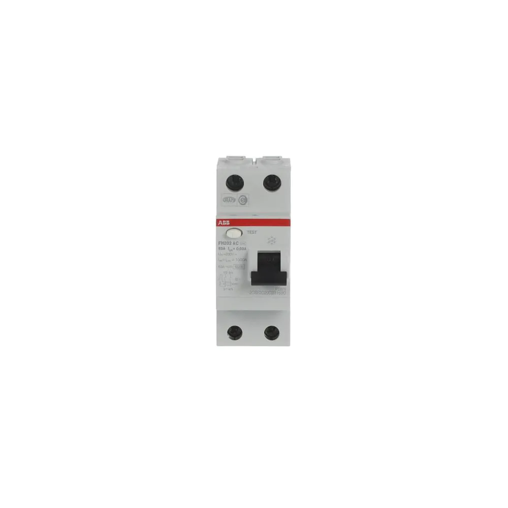 ABB ДТЗ 2P FH202 AC-63A/30MA