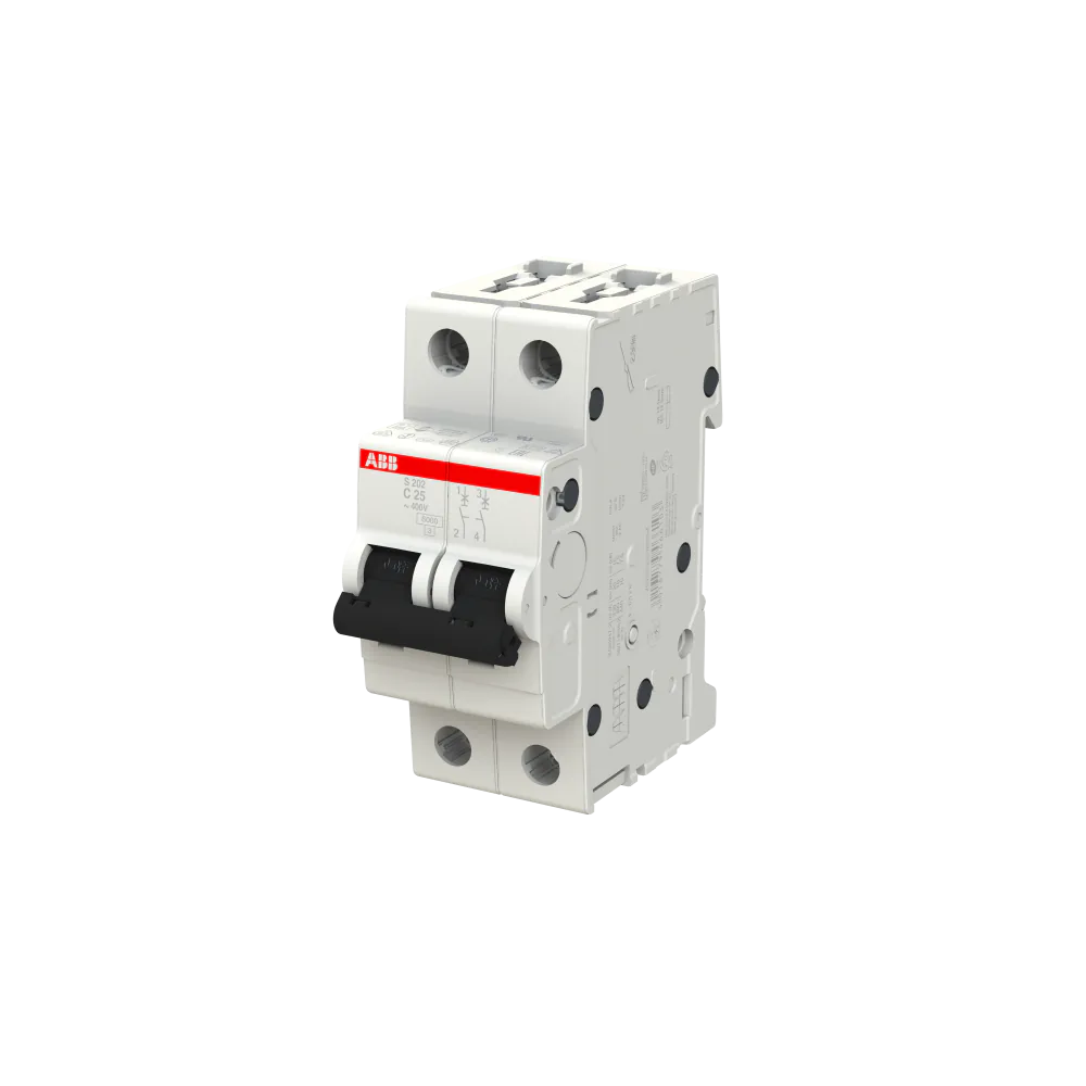ABB АВТ. ПРЕДПАЗИТЕЛ 2P MCB S202-C25