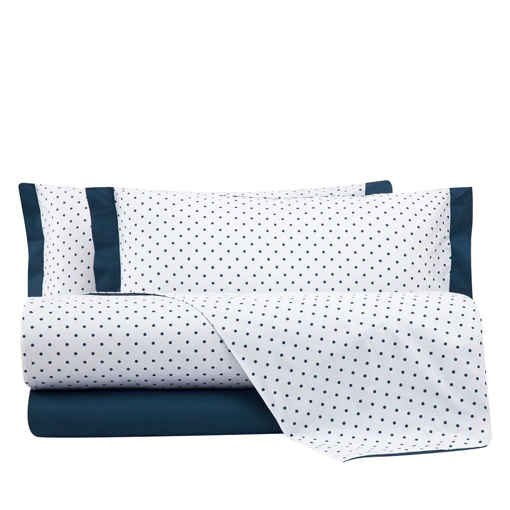 Cogal Bedding set SHAKE 1779 3pc. 250x200/220 + 2x50x80 vintage blue