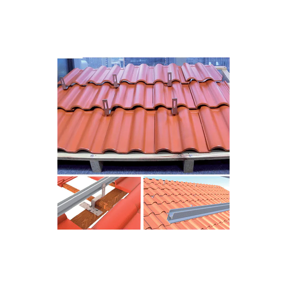 Structure pitched tile roof 3kW 580W Structure pitched tile roof 3kW 580W