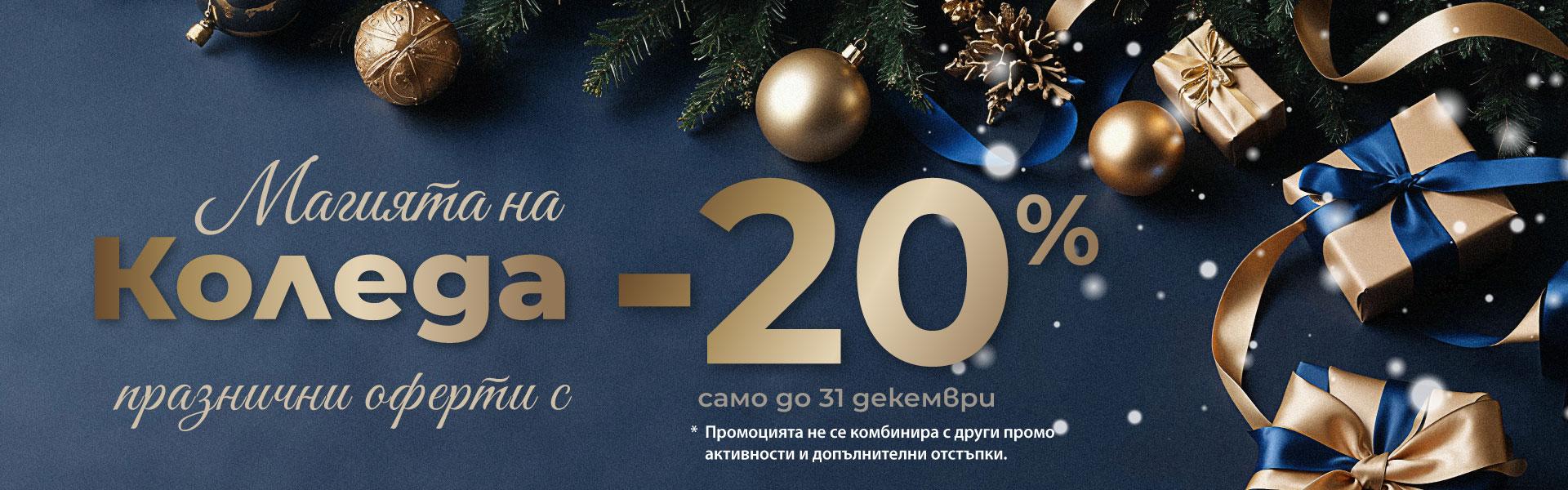 Банер Коледно намаление