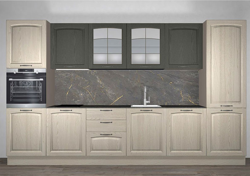 Линейна кухня с дължина 3.6 м