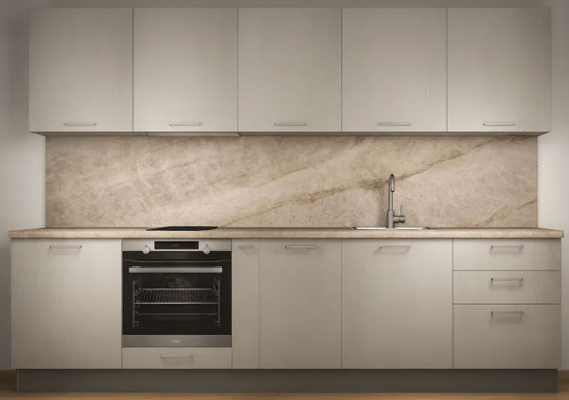 Линейна кухня с дължина 3 м