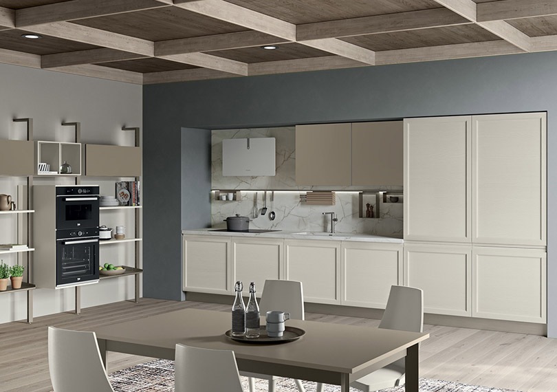 Линейна кухня с дължина 3.6м